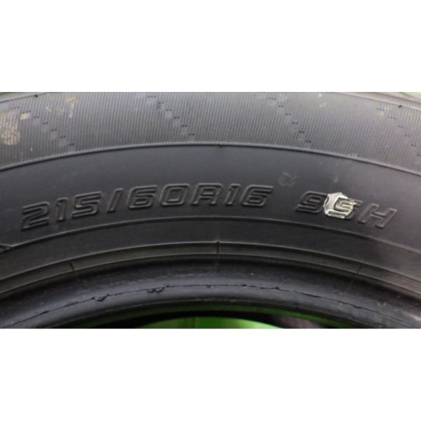 ☆送料無料☆ダンロップ ENASAVE EC204 215/60R16 4本SET■2018年製9分山オンロード■中古 特筆すべき損傷はなし■エスティマ等にの画像10