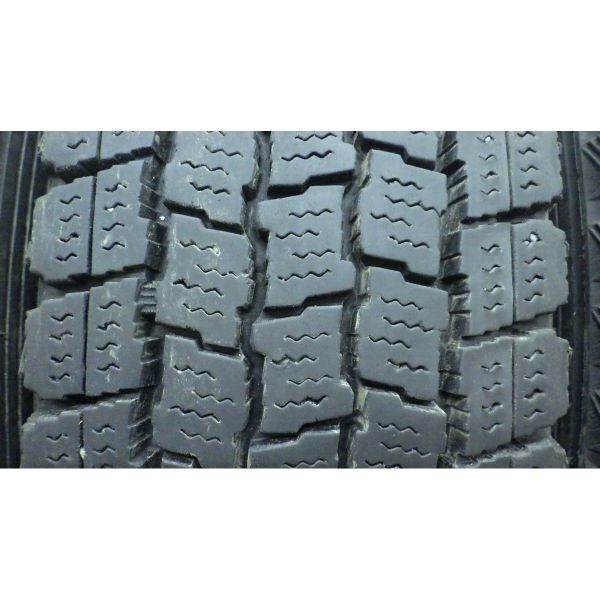 ☆送料無料☆グッドイヤー ICE NAVI CARGO 155/80R14 4本SET■2018年製8分山スタッドレス■中古 特筆すべき損傷はなし■プロボックス等_画像3