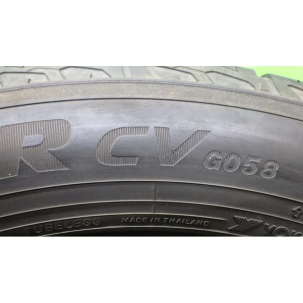 ヨコハマ GEOLANDAR CV G058 225/55R18 4本SET■2020年製7~8分山スタッドレス■中古 若干のシワあり■帯広市手渡し可■エクストレイル等にの画像9