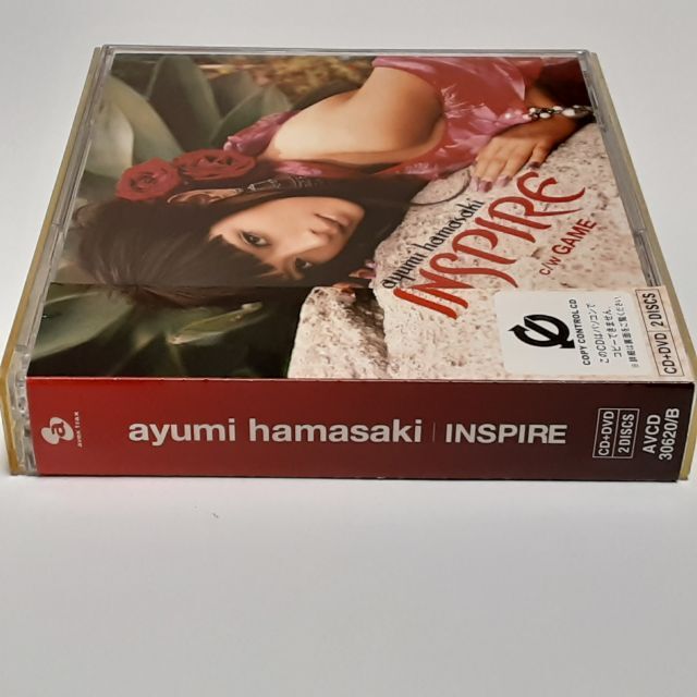 CD 浜崎あゆみ　INSPIRE　CD+DVD　AVCD-30620_画像2