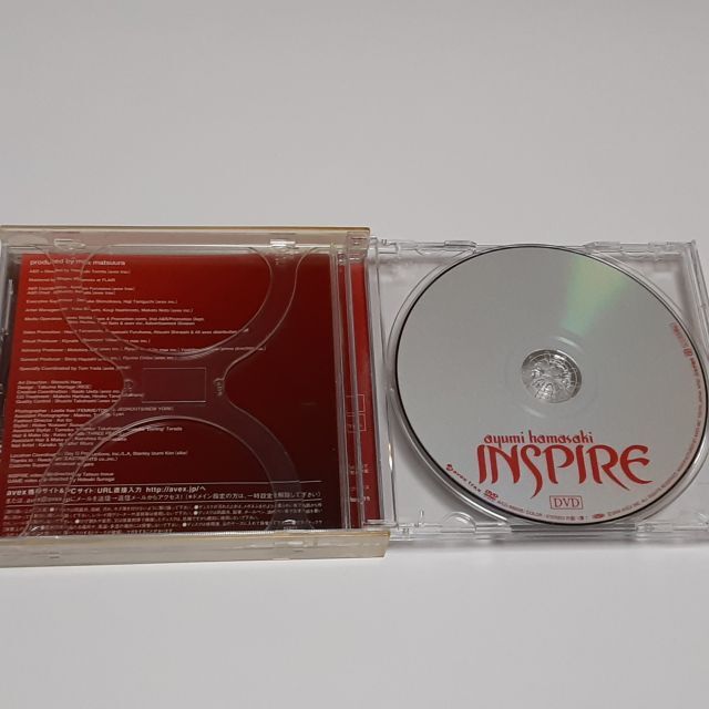 CD 浜崎あゆみ　INSPIRE　CD+DVD　AVCD-30620_画像5