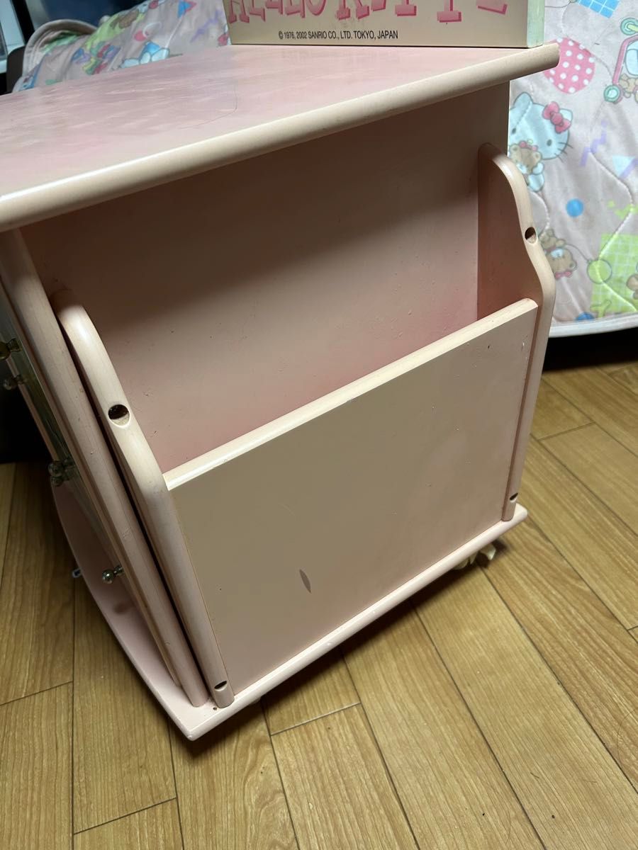 本日限定価格 サンリオレトロ ハローキティ木製チェスト 本日限定価格 サンリオレトロ ハローキティ木製チェスト