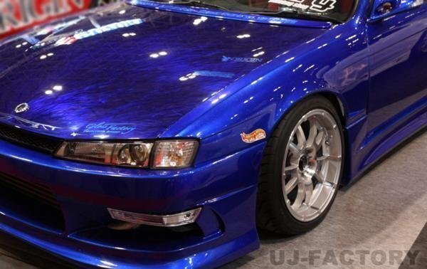 ★オリジン FRP フロントフェンダー 左右セット(+20mm)★シルビア S14 後期 （00124-FF）_※参考画像