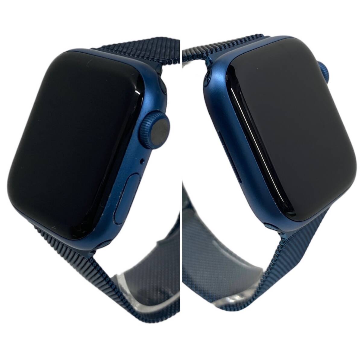 Apple (アップル) Apple Watch アップルウォッチ Series 7 GPSモデル MKN13J/A 41mm ブルー 家電/025_画像3