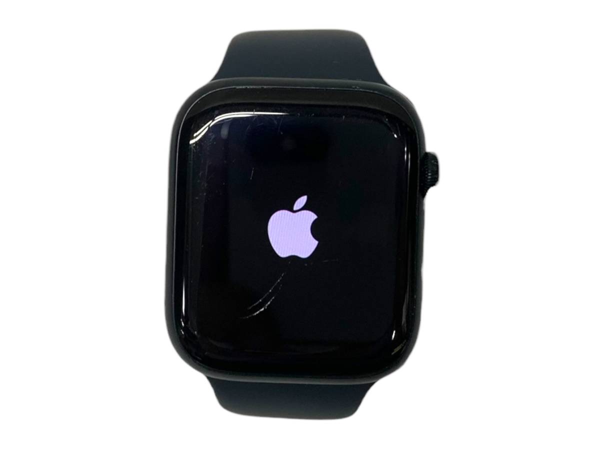 Apple (アップル) Watch series７ アルミニウム 45mm GPS MKN53J/A ブラック 家電/036_画像1