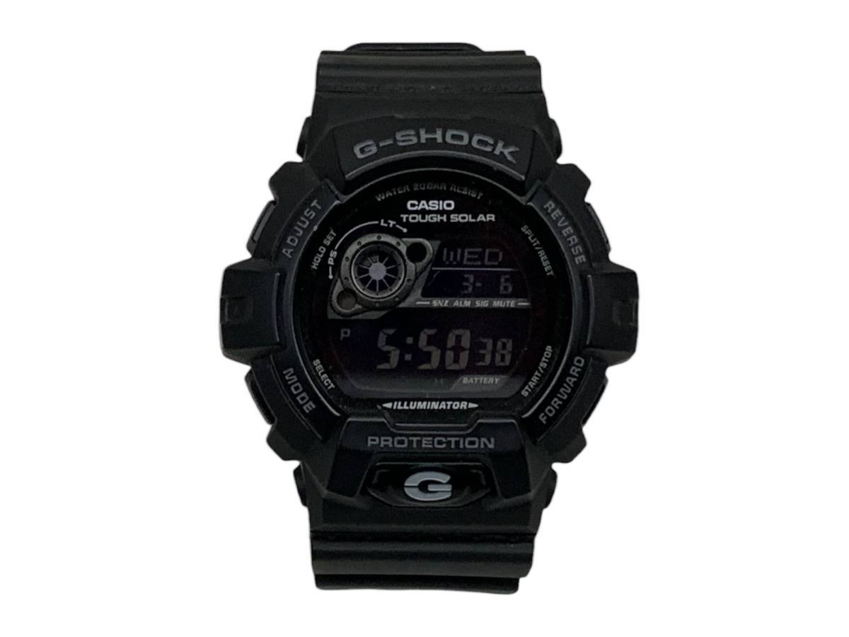 CASIO (カシオ) G-SHOCK Gショック デジタル腕時計 タフソーラー GR-8900A ブラック メンズ/036