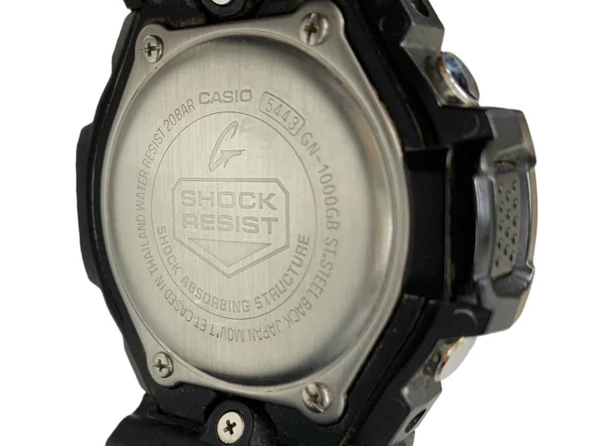 CASIO (カシオ) G-SHOCK Gショック GN-1000GB MASTER OF G-SEA アナログ腕時計 黒×金 ブラック ゴールド メンズ/025_画像5