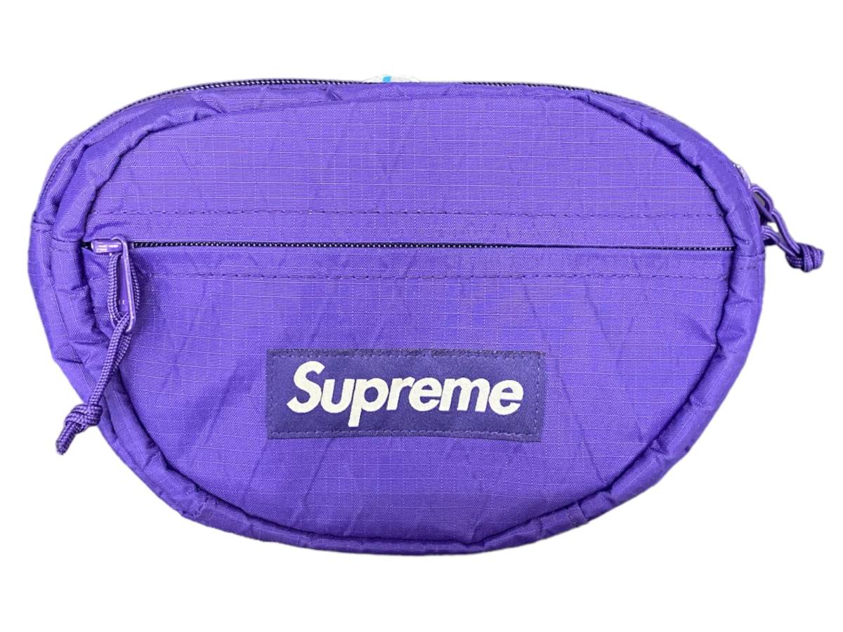 Supreme (シュプリーム) 2018AW Waist bag ウエストバッグ ショルダーバッグ 紫 パープル メンズ/009_画像1