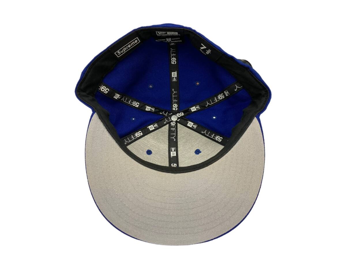 Supreme (シュプリーム) × NEWERA ニューエラ 13SS FTP CAP ベースボールキャップ 帽子 7 5/8 ブルー メンズ/009_画像5