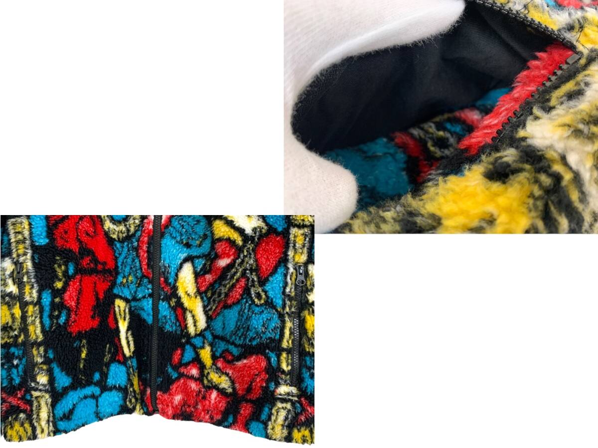 Supreme (シュプリーム) 21SS Saint Michael Fleece Jacket セントマイケル フリースジャケット M マルチカラー メンズ/004の画像7