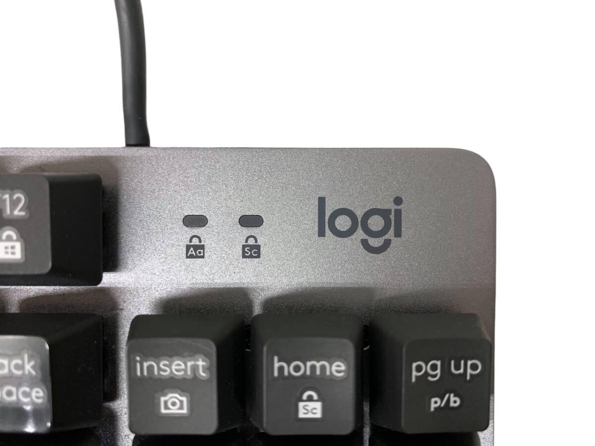 Logicool (ロジクール) TKL MECHANICAL 有線キーボード K835 ブラック 家電/036_画像4