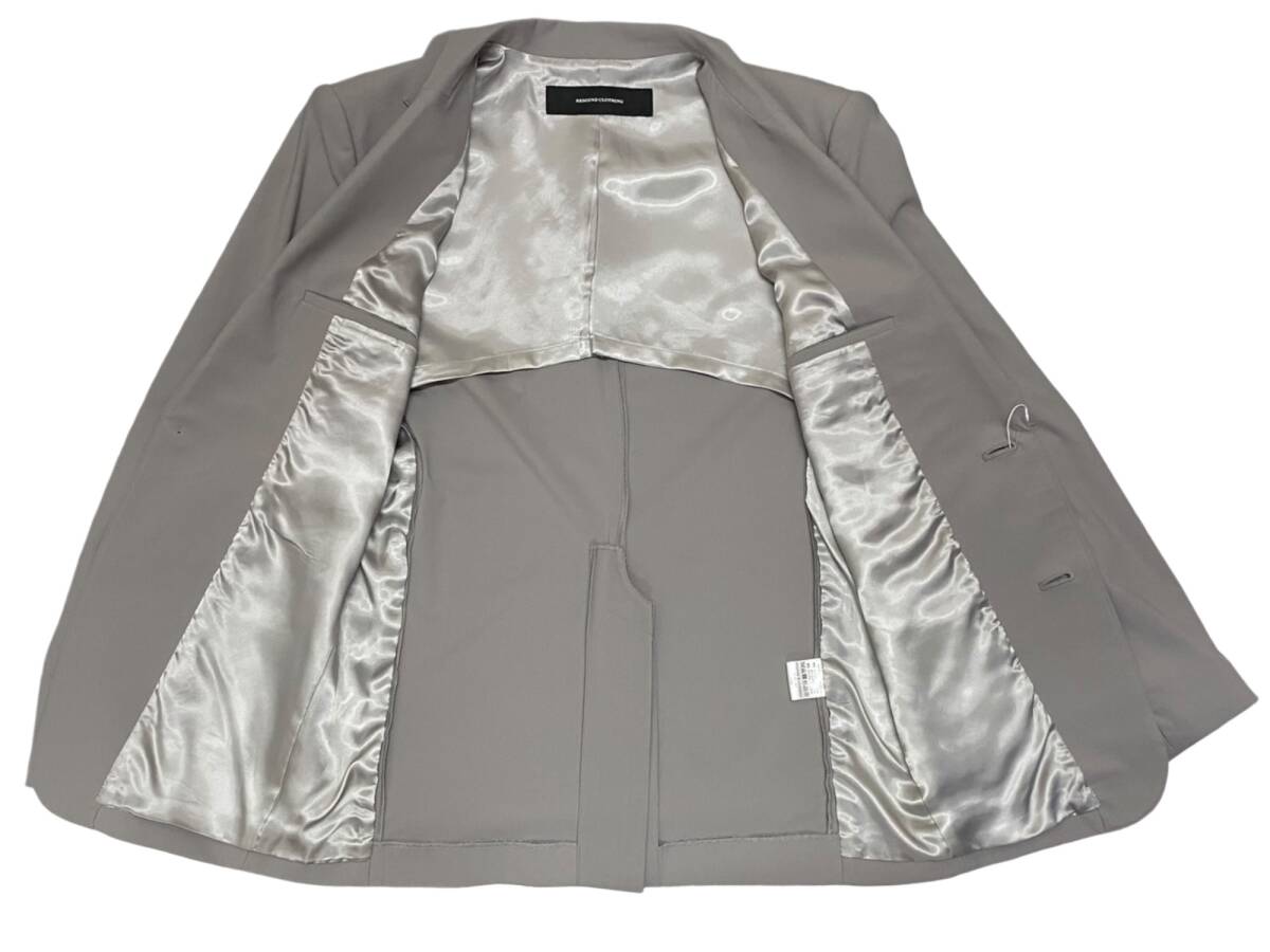 RESOUND CLOTHING (リサウンドクロージング) 2B 2釦 テーラードジャケット 日本製 RC27-JK-002 2 ライトグレー メンズ/078の画像3