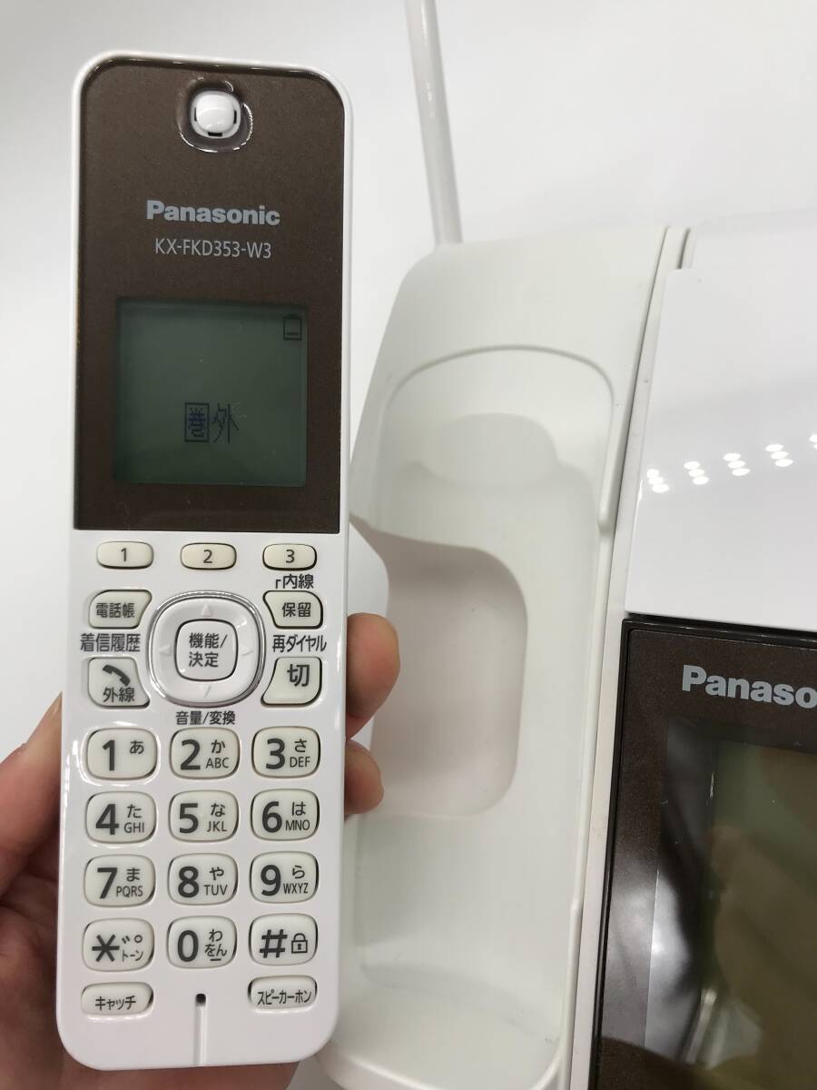 Panasonic おたっくす KX-PD102DL-W 子機付き の画像4