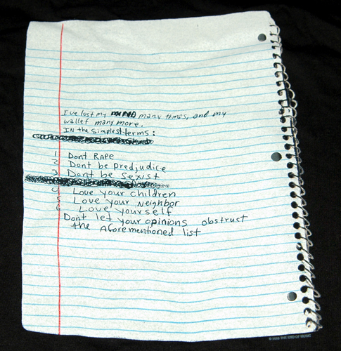 NIRVANA / Kurt Cobain　/ ニルヴァーナ / カートコバーン / オフィシャル バンドTシャツ M&O cotton 100% / M 未使用 正規品 _画像3