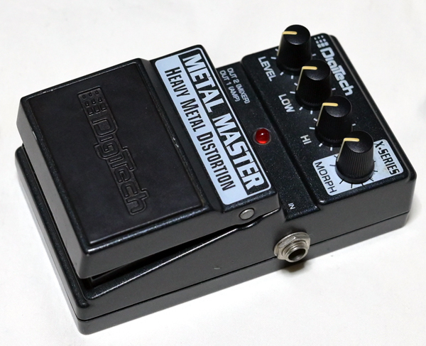 デジテック ディストーション DigiTech XMM X-Series [ METAL MASTER ] Heavy Metal Distortion 動作確認済　中古　_画像2