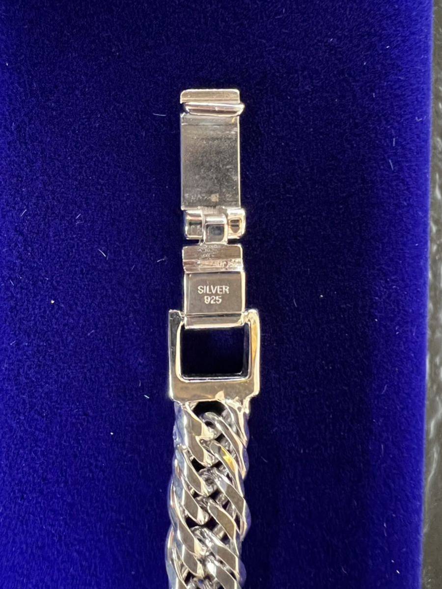 シルバー925 12面カット トリプル 喜平 ブレスレット メンズ シルバー925 12面カット トリプル 喜平 ブレスレット メンズ