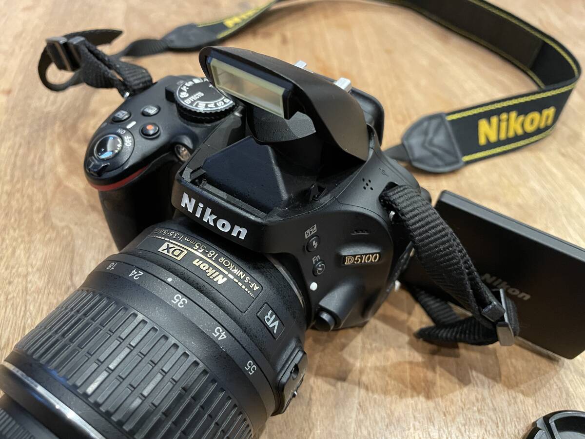 Nikon☆ニコン　デジタル一眼レフカメラ　D5100 レンズキット　ジャンク品　匿名送料込☆_画像3