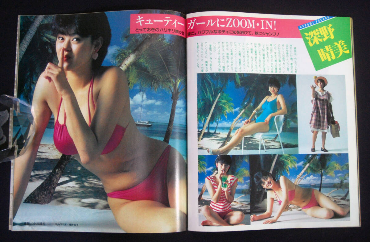 Yahoo!オークション - ヤングルーキー 1984年11月号 村上里佳子 Yahoo!オークション - ヤングルーキー 1984年11月号 村上里佳子