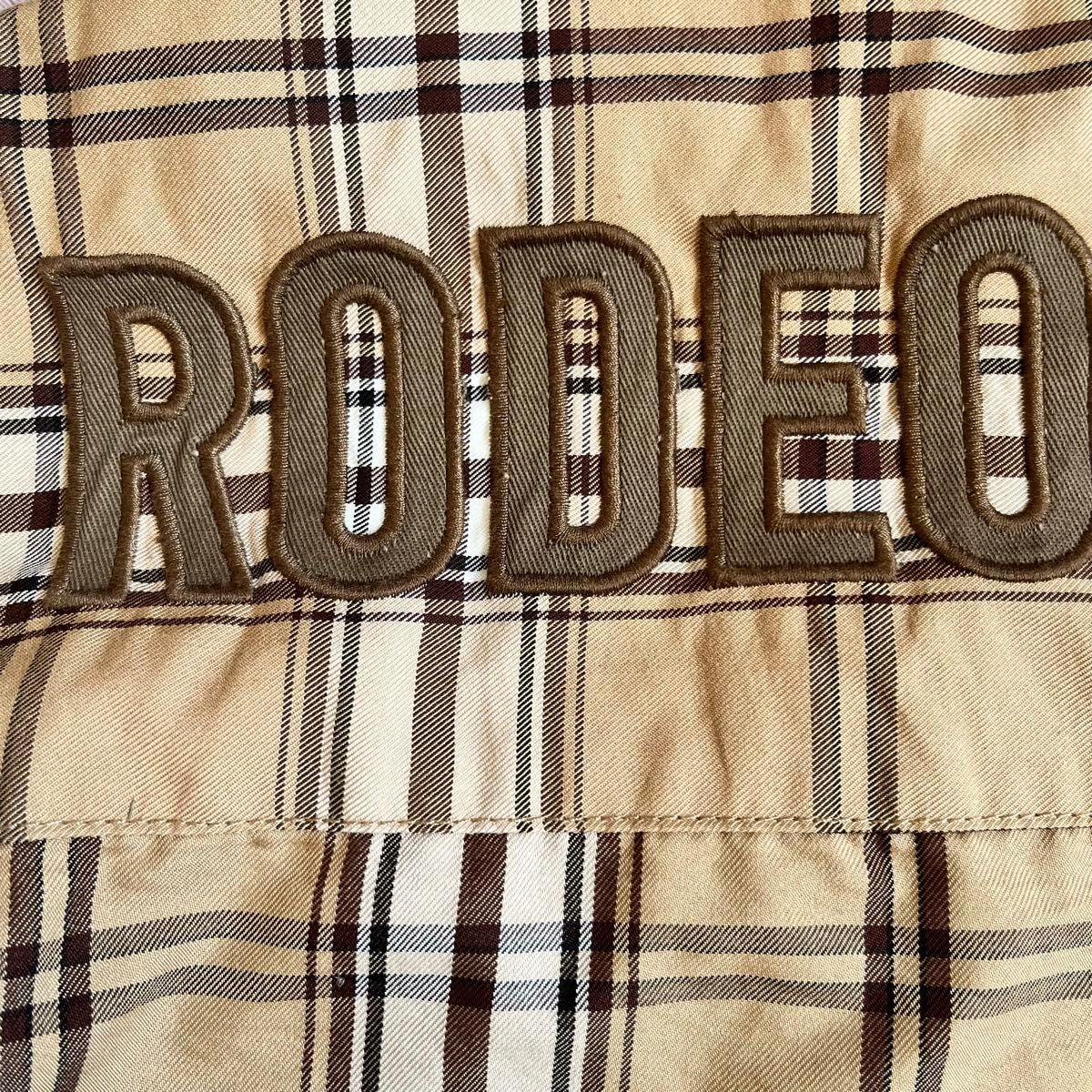 【RODEO CROWNS】チェック柄 CPOシャツ