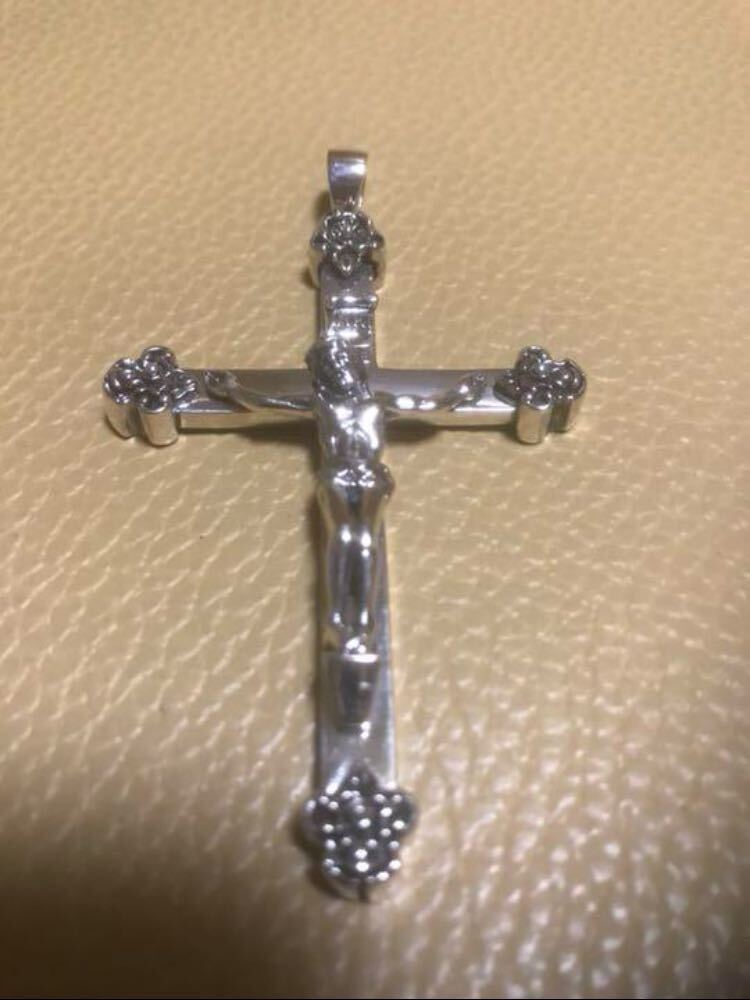新品未使用 送料込 即決 ロザリオクロスペンダントトップ YOSHIKI(X JAPAN)風