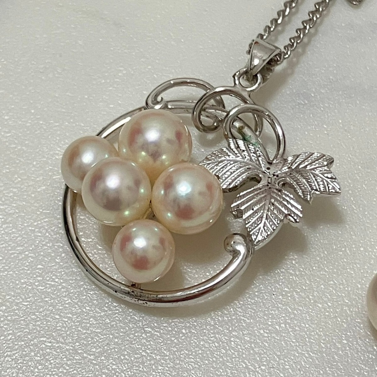 MIKIMOTO　ミキモト　TASAKI 田崎 ネックレス　パールネックレス　真珠　silver_画像7