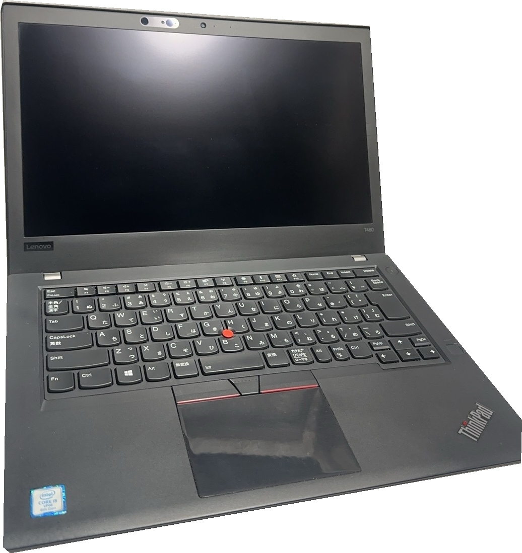 中古Lenovo ThinkPad T480 14型フルHD・第8世代Corei5搭載・8GB