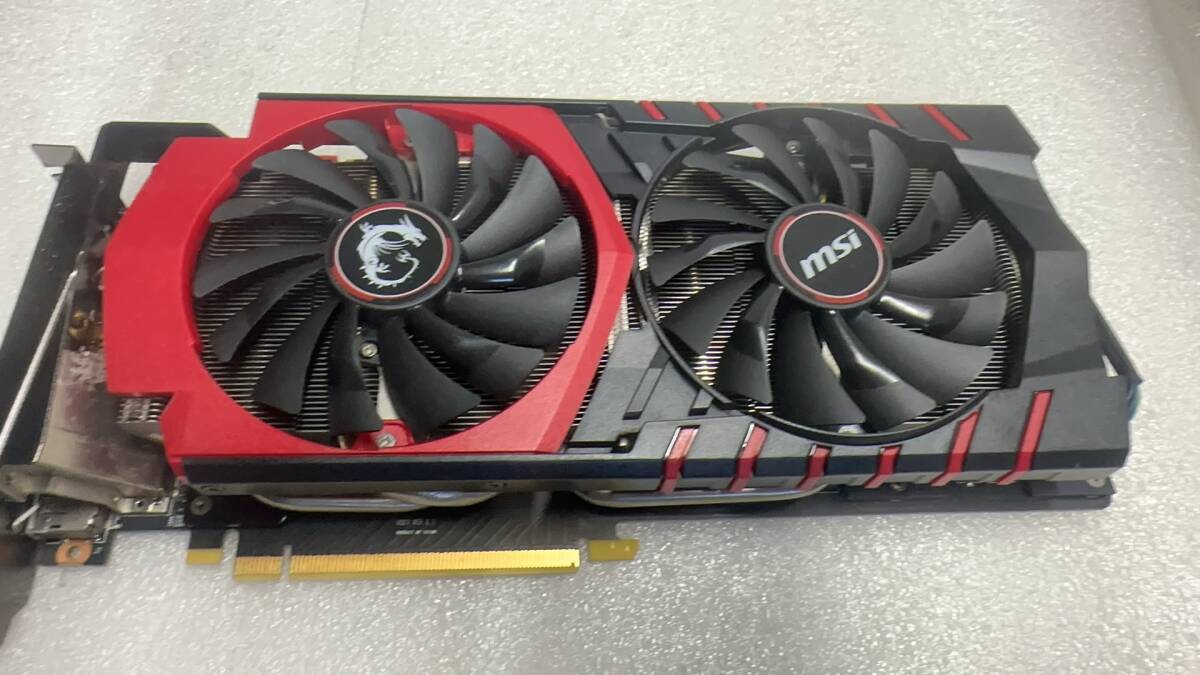 B32910　 中古良品ビデオカード　MSI-GTX980-4GB　動作確認済・_画像1