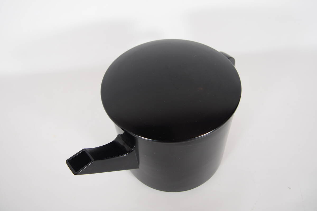 黒色  湯斗      懐石   茶道具  24 229－19の画像5