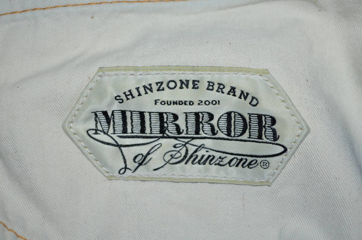 ●即決有り！シンゾーン MIRROR of Shinzone オリジナルクロップドデニム 36 良品_画像6