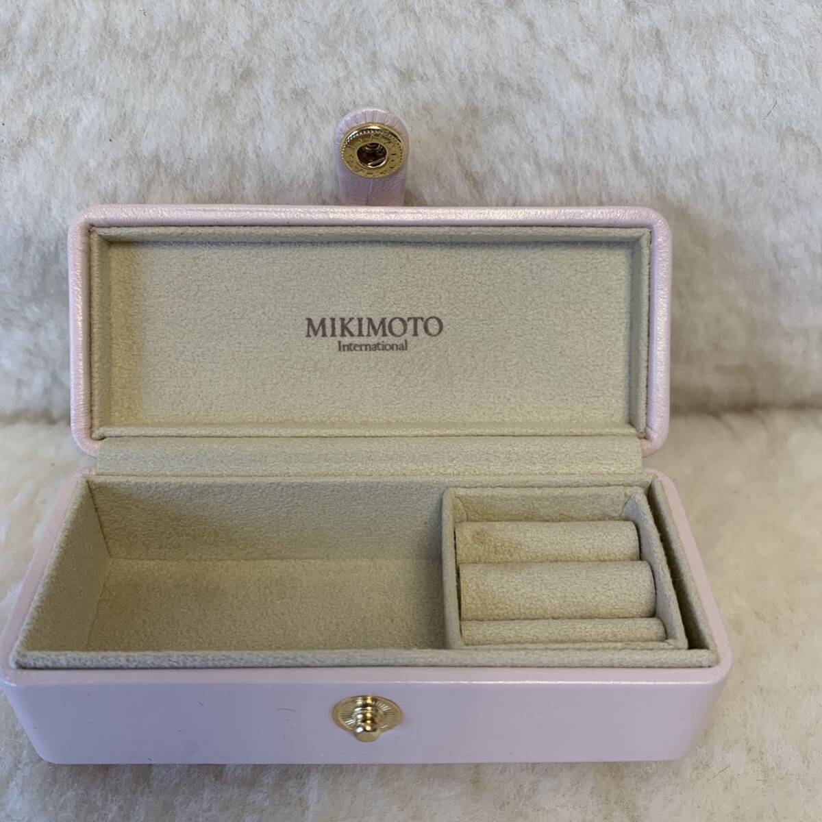 * Mikimoto MIKIMOTO ювелирные изделия кейс жемчуг имеется 