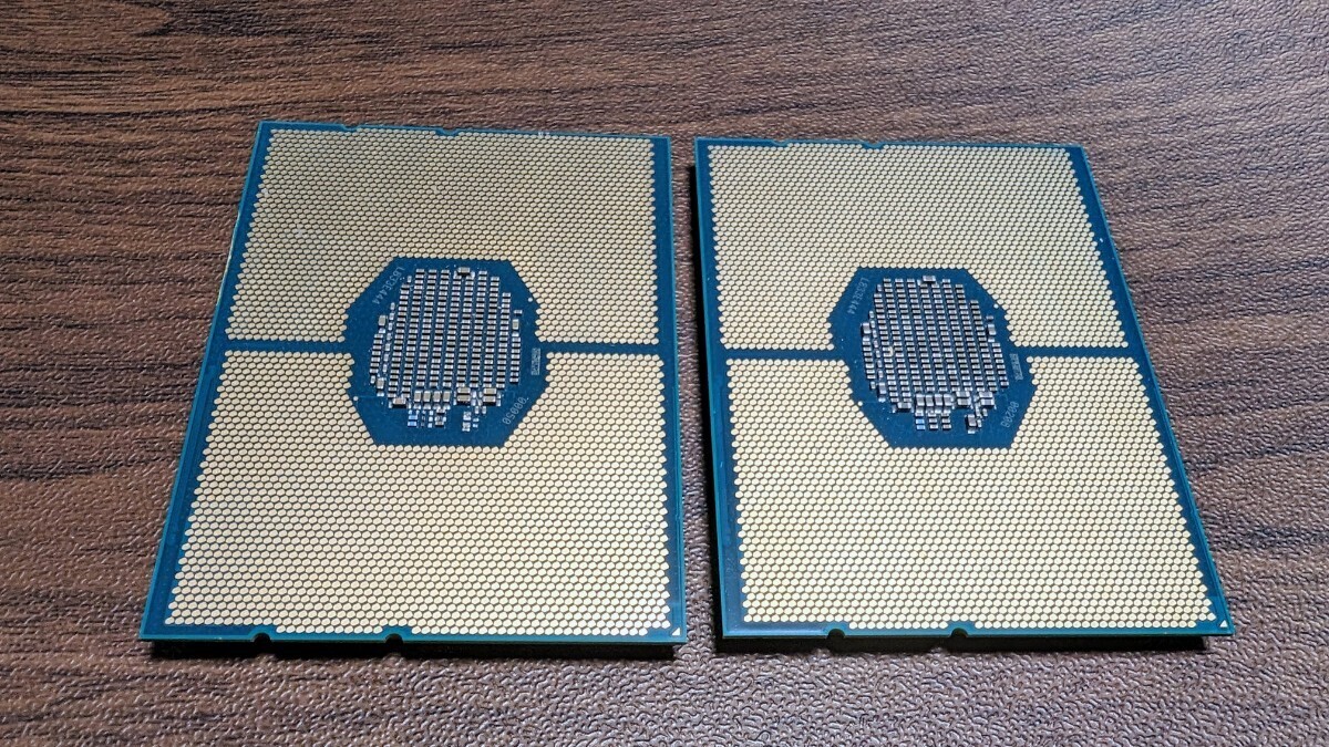 INTEL Xeon PLATINUM 8168 2個セット 中古 動作確認済の画像2