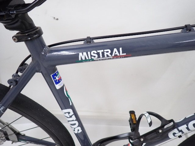 GIOS ジオス MISTRAL DISC ミストラル クロスバイク サイズ52 グレー 配送/来店引取可 ∴ 6D257-1_画像4