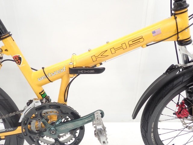 KHS 折りたたみ自転車 westwood 2010年モデル ▽ 6D786-2_画像3