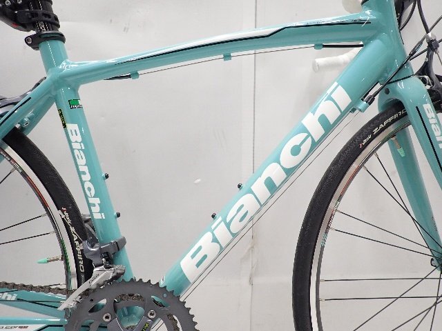 Bianchi ビアンキ Via nirone7 ロードバイク 2016年 50サイズ Claris仕様 2x8s チェレスレ 配送/来店引取可 ∩ 6DB39-1_画像3