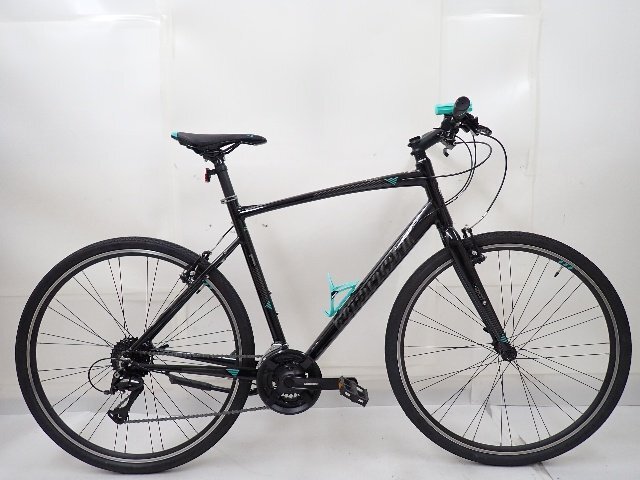 【良品】 Bianchi ビアンキ C・Sport 1 クロスバイク ブラック 55cm 2022年 配送/来店引取可 ∴ 6DB88-1の画像1