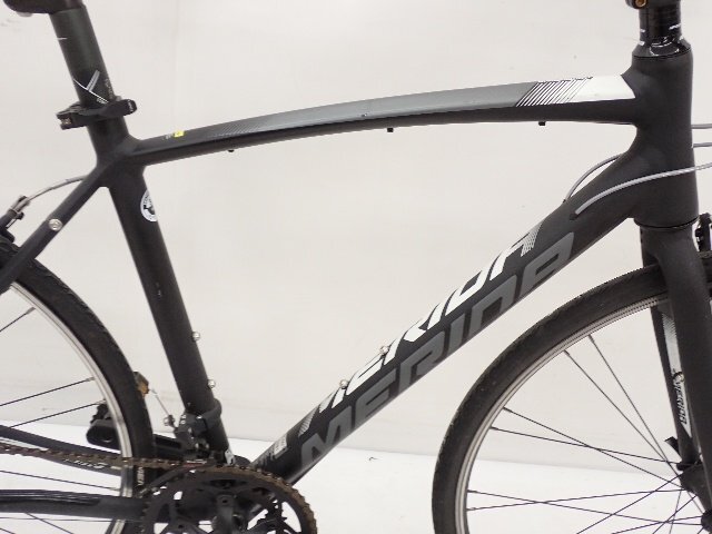 MERIDA メリダ クロスバイク CROSS WAY 150 50サイズ SHIMANO Claris搭載 マットブラック 配送/来店引取可 ∽ 6D72F-1_画像3