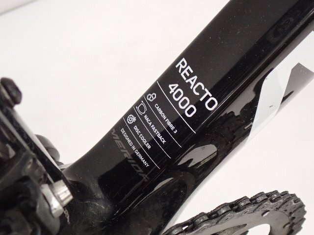 MERIDA メリダ フルカーボンロードバイク REACTO 4000 2021年モデル 50サイズ SHIMANO 105/ULTEGRA搭載 配送/来店引取可 ∽ 6DA59-1の画像4