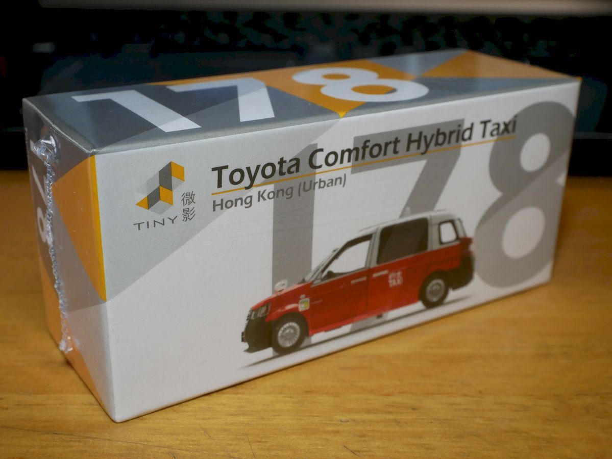 Tiny City★No.178 トヨタ コンフォート ハイブリット 香港タクシー 未開封品_画像1
