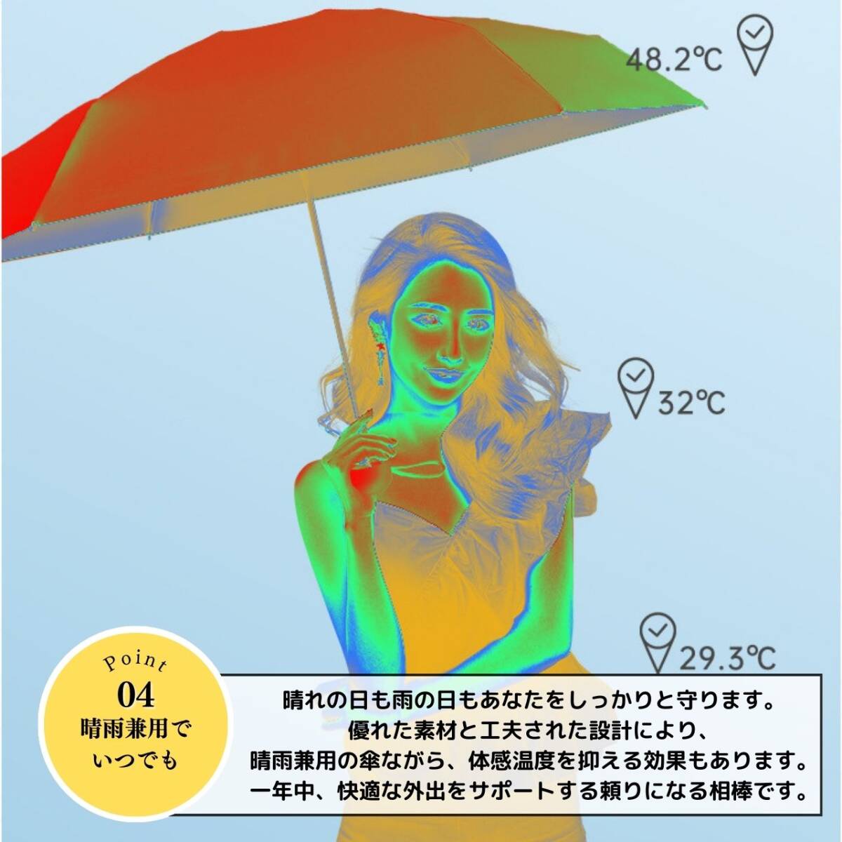 折り畳み傘　ベージュ　日傘　晴雨兼用　UVカット　コンパクト　カプセル型　携帯