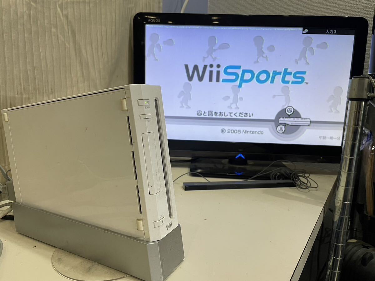 17【まとめ売り】Nintendo 任天堂 ニンテンドー Wii RVL -001（JPN）マリオ WiiFit wiiSports ごの画像2