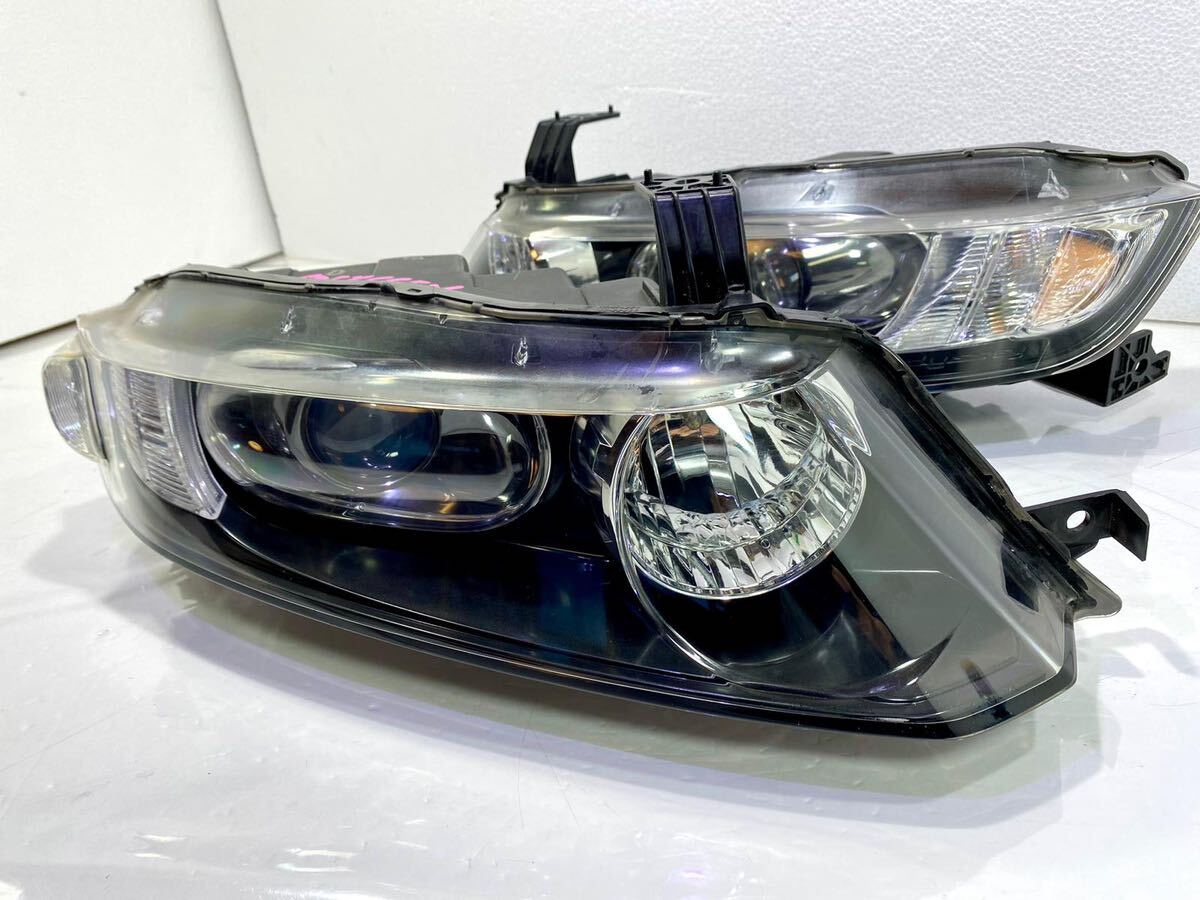 オデッセイ RB1 RB2 後期 ヘッドライト　左右セット キセノン HID レベ付 AFS無 インナーブラック KOITO 100-22497　打刻D (pt-5)_画像4