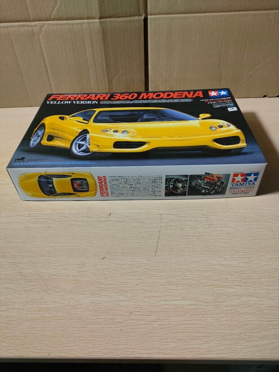  Ferrari -360 model yellow VERSION full display model plastic model corporation Tamiya 
