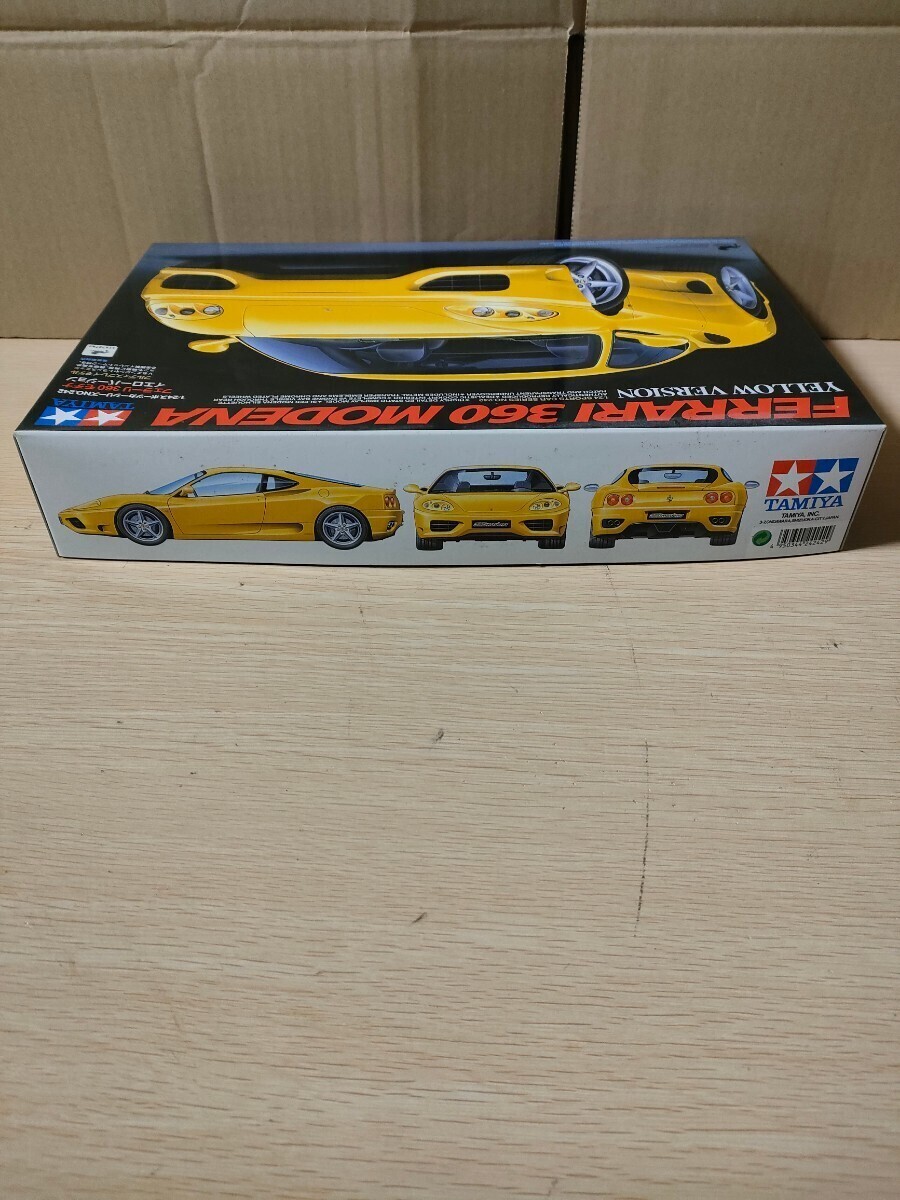  Ferrari -360 model yellow VERSION full display model plastic model corporation Tamiya 