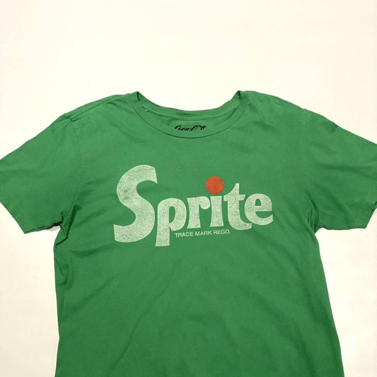 Sprite スプライトTシャツ 半袖 グリーン Lサイズ_画像2