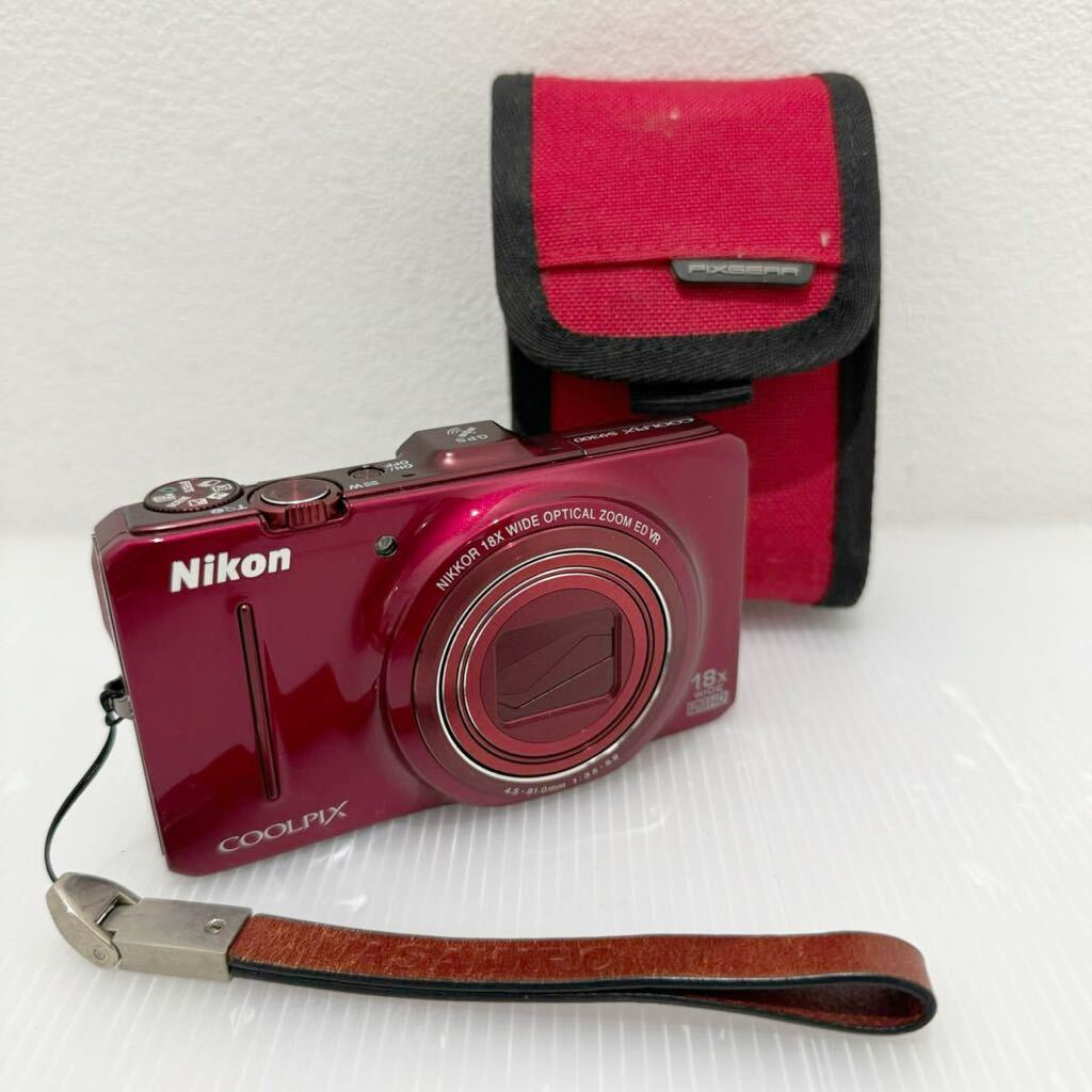 D(0322g3) Nikon ニコン 18x WIDE COOLPIX クールピクス S9300 デジタルカメラ コンパクトデジタルカメラ デジカメ ★動作未確認_画像2