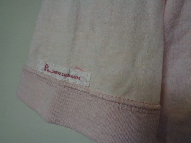  パパス Papas ポロシャツ L ピンク系 半袖 コットン 日本製 メンズ_画像4
