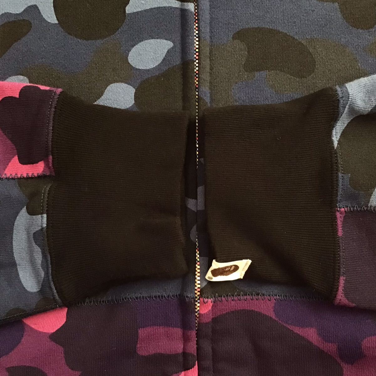 ☆XL☆ Crazy color camo フルジップ パーカー a bathing ape ☆XL☆ Crazy color camo フルジップ パーカー a bathing ape