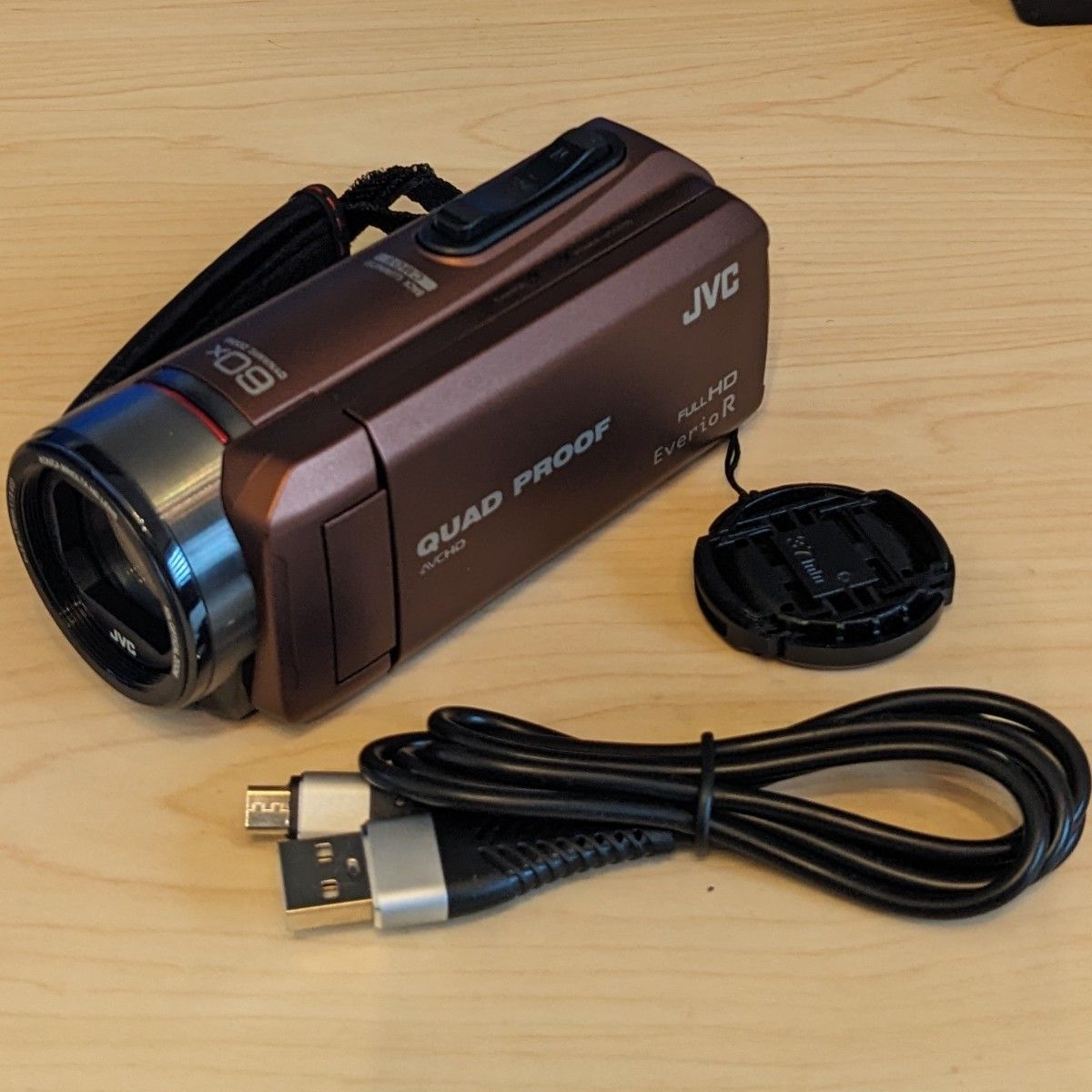 JVC ビデオカメラ Everio R GZ-R400 ブラウン