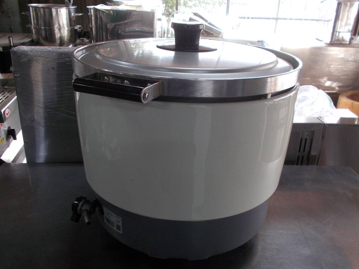 中古品　パロマ　ガス炊飯器　PR-6DSS-1　2023年製　LPガス用　3.3升　6L　業務用　飲食店　厨房　店舗_画像2