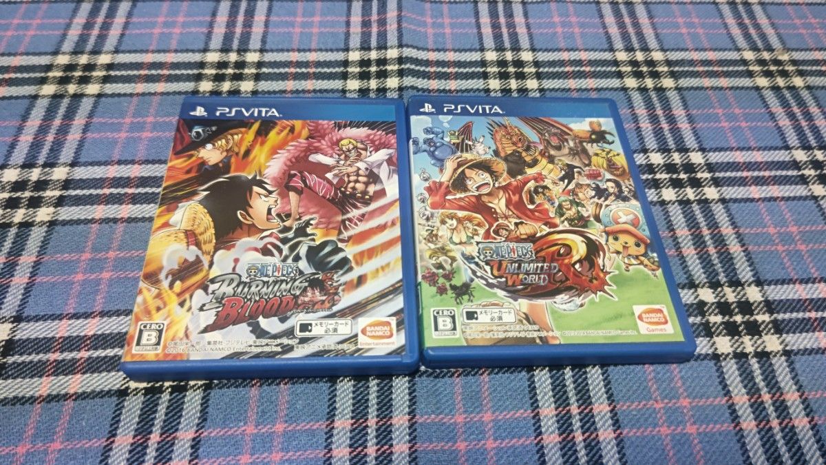  PSVita ONE PIECE BURNING BLOOD [通常版]＋PSVita ワンピース アンリミテッドワールド R